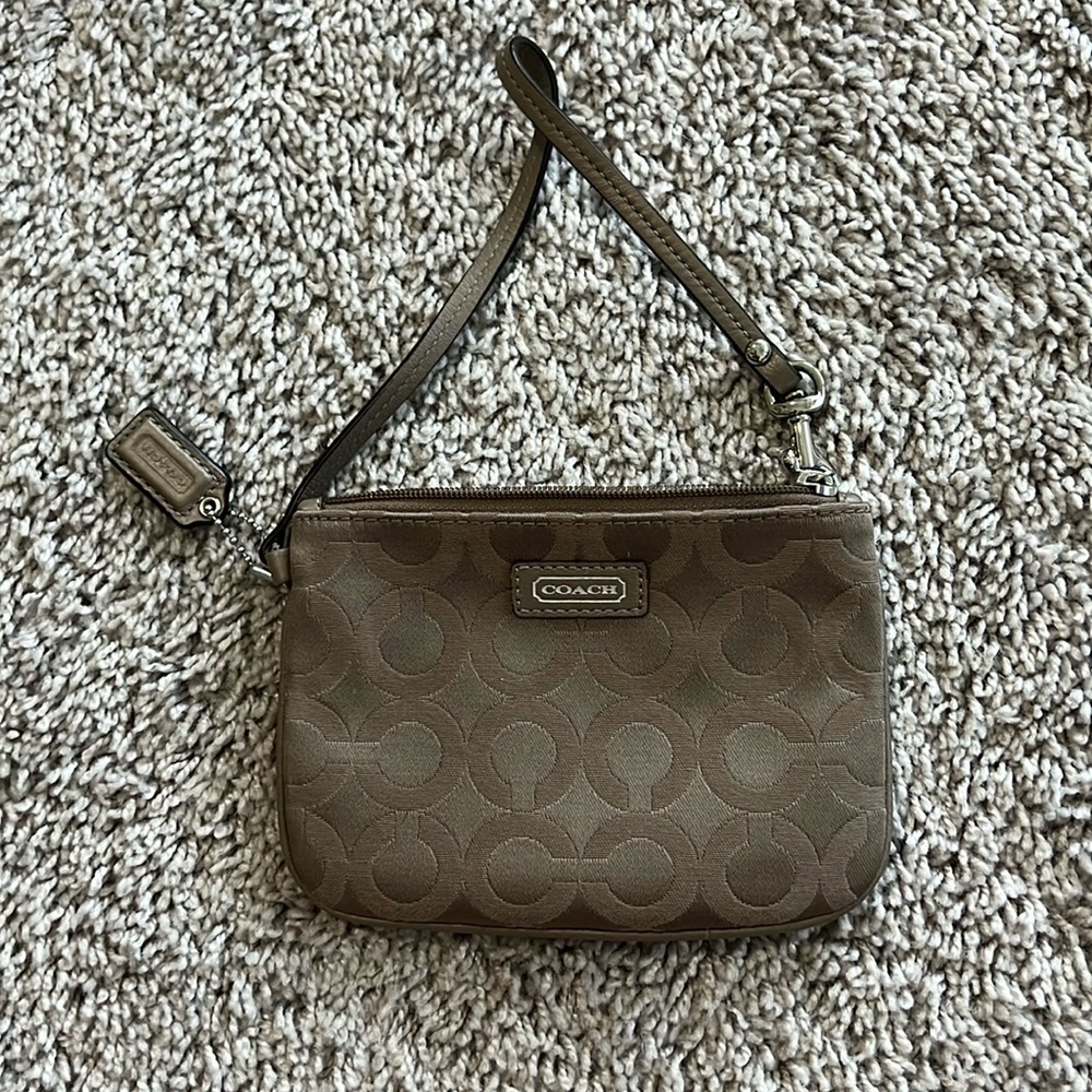 Coach wristlet